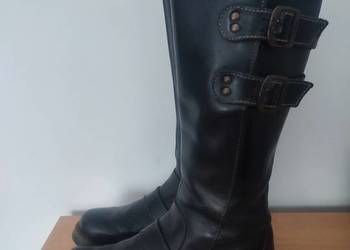 Kozaki Skórzane 37(23-235) Fly London Jak Nowe!