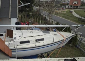 Jacht zaglowy 7 m z przyczepa