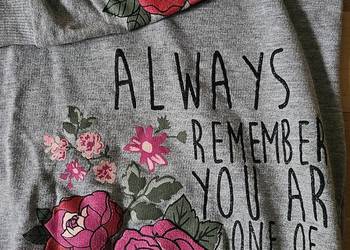 Bluza dziewczęca w róże