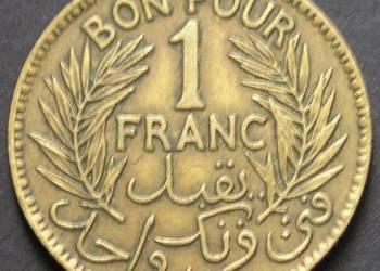 Tunezja 1 frank 1921