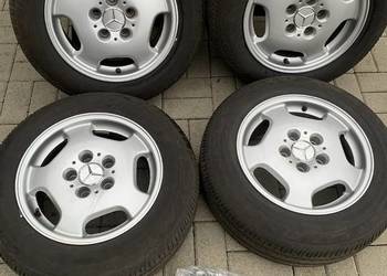Komplet kół Mercedes – felgi + opony Cooper 195/65 R15 ~6 mm 5x112