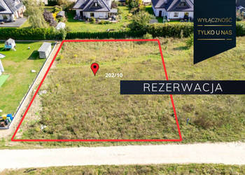 Oferta sprzedaży działki Banino Pilotów 1005m2