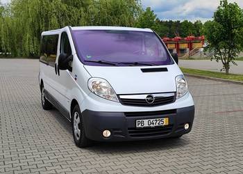 Opel Vivaro Long, 9 osób, z Niemiec, Nawiewy, Udokumentowany Przebieg