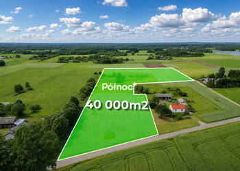 Działka w zielonej okolicy –koło Cycowa, 40 000 m²