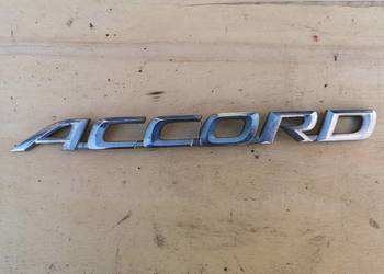 Logo Emblemat Napis Accord do Hondy Accord VII  Lift Oryg.