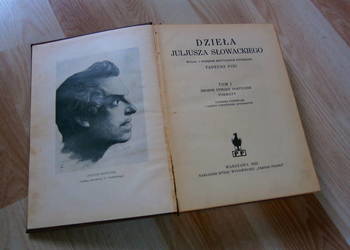 Dzieła Juliusza Słowackiego TOM 1 1933
