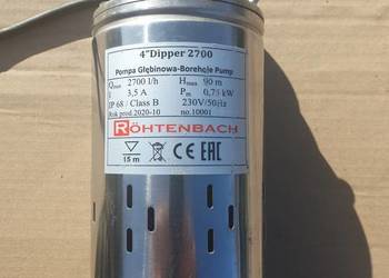 Pompa głębinowa śrubowa Dipper 2700 ROHTENBACH 750 W