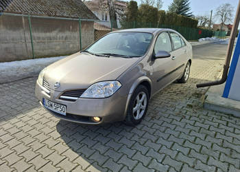 Nissan Primera 1.8 benzyna salon Polska ważne opłaty P12 (2001-2007)