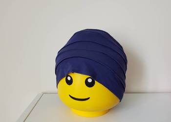 Turban Yoca Christine bambus ciemnoniebieski po chemii