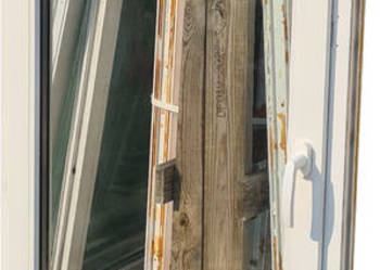 OKNA KacprzaK OKNO PCV 79X160 Używane Plastikowe