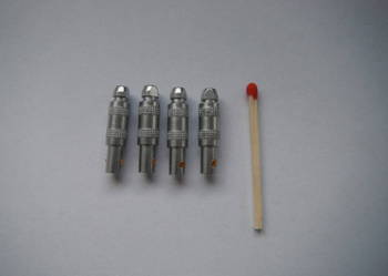 LEMO FAA.00.250 Wtyk miniaturowy COAX 50 Ohm 1 pin