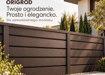 ORIGROD – ogrodzenie lamelowe 2 m do samodzielnego montażu