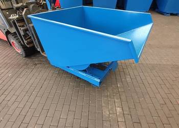 Kontener metalowy do wózka widłowego 1100 Litrów