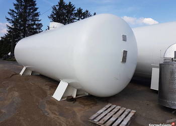 Poziomy zbiornik stalowy o poj. 50m3/ 50 000l, ciśnieniowy