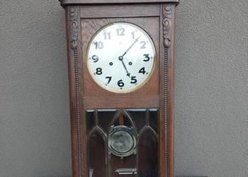 Stary zegar ścienny gabinetowy Junghans 1928r ładny sprawny film F020