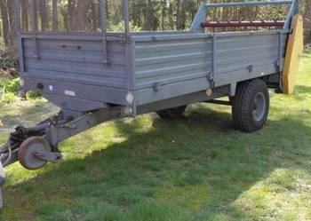 Rozrzutnik obornika Czarna białostocka Rozrzutnik jednoosiowy 3.5 t