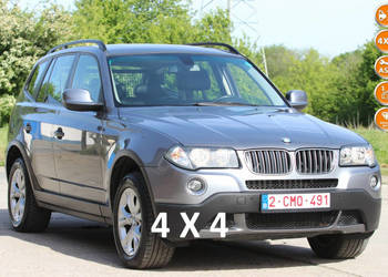 BMW X3 2010r. 2.0 Diesel 177KM 4x4 napęd PÓŁSKÓRY Alusy Klimatyzacją Opłac…