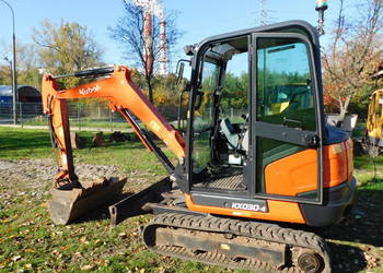 Kubota kx030-4 R2019, 2100 MTG 2 łyzki + szybkozłączed