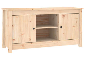 Szafka pod telewizor 103x365x52 cm lite drewno sosnowe WM-814584