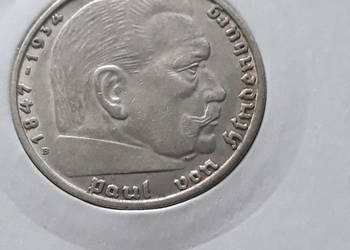 2 Marki Paul von Hindenburg 1938 r.-men B-nr 3 - J.