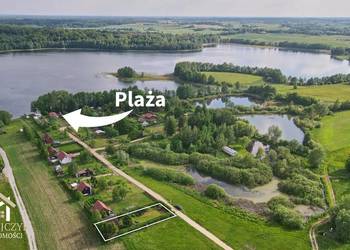 Działka rekreacyjna nad jeziorem Luterskim z domkiem letniskowym