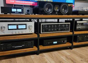 Stoliki audio Hi-fi regały półki pod sprzęt  szafki rtv na wymiar Loft
