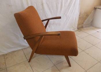Stary fotel pro. Czechosłowackiej vintage