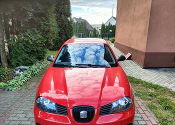 Seat Ibiza wersja 3 Czerwony 2008 rok 1.2 silnik z LPG
