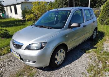 Mazda 2 1.4 tdci mały przebieg,klimatyzacja