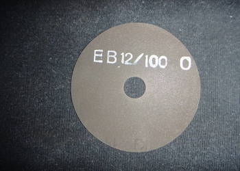 Tarczka do cięcia EB 12/100 O - ø75/ø13/0,9