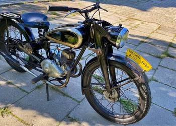 Tryiumph b125 1939r zarejestrowany