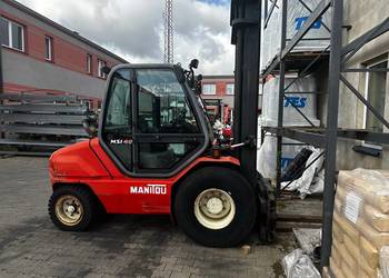 Wózek widłowy terenowy Manitou msi40