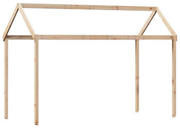 Daszek do łóżka dziecięcego 217x955x159 cm drewno sosnowe WM-846958