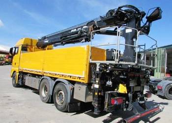 ciezarowy 6x2 skrzynia z dzwigiem do budowlanki Man TGS