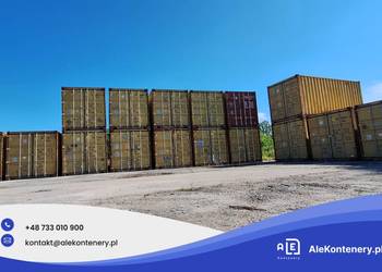 KONTENER MORSKI 20′DV - dostępny od ręki, 6-metrowy, IŁAWA