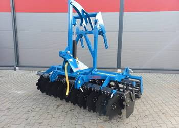 Agregat uprawowo siewny brona talerzowa z hydropakiem 3 m Blue Power