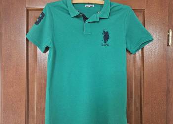 Koszulka zielona US Polo Assn 14/15 lat rozmiar 164