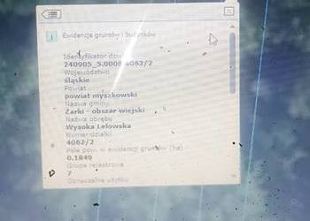 Sprzedam działkę leśną położoną w Ostrowie