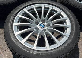 BMW G30/31 Seria 5 – kompletny zestaw kół zimowych 18 cali (felgi + opony)