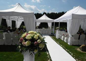 Obsługa ślubów i wesel w plenerze - wypozyczalnia namiotow