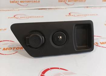 PEUGEOT RCZ 1.6 THP 10r przycisk spoilera gniazdo zapalniczki YM14302777