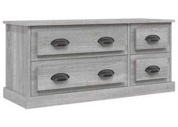 Szafka pod TV szary dąb sonoma 100x355x45 cm WM-816454