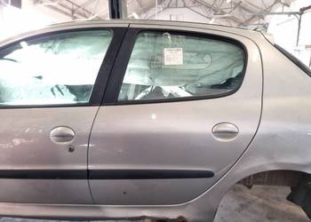 DRZWI LEWE TYŁ PEUGEOT 206 EZR DRZWI LEWE TYŁ PEUGEOT 206 EZR