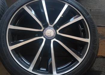 Oryginalne felgi Mercedes 18 cali z ładnymi oponami 5x112