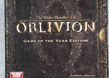 The Elder Scrolls IV Oblivion PC PL GOTY Game of the Year Edition