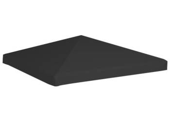 Zadaszenie altany ogrodowej 270 g/m² 3x3 m czarne WM-312078