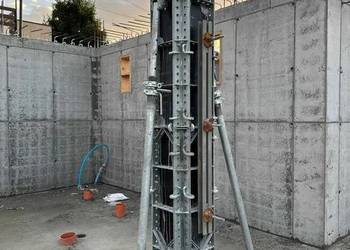 Wynajem szalunków na słupy, blaty 24cmx150cm, MINI BOX