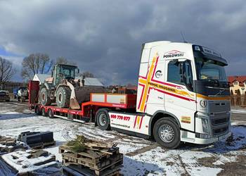 Transport maszyn, Laweta, Przewóz maszyn, TIR KIELCE