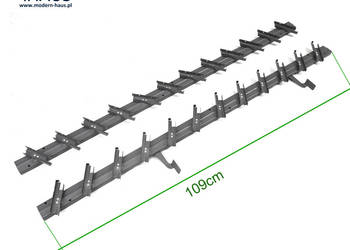 RUCHOME DESECZKI System SHUTTERS Stalowy 109cm ANTRACYT