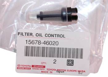 TOYOTA C-hr Camry Auris Filtr Przewodu olejowego zaworu VVTi 15678-46020 OE